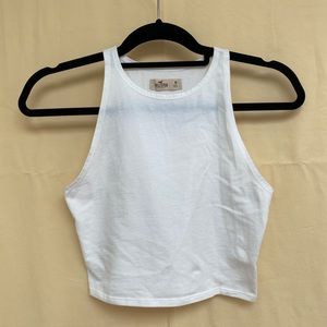 Cropped High-Neck Tank